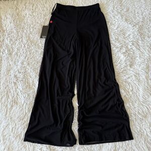 NWT Tadashi Shoji Collection Formal Black Wide Leg Pants Size S